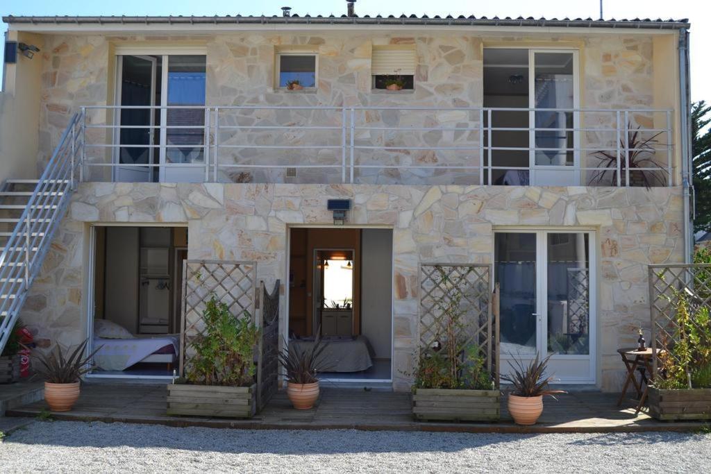 Les Chambres Des Gites Des Isles 바르네빌카테레 외부 사진
